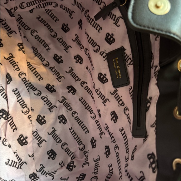 Juicy Couture - The Key to Juicy Tote - Chocolate and Pink - Picture 6 of 7